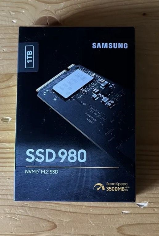 Samsung 980 NVME M.2 SSD 1TB - NEU in Königsmoos