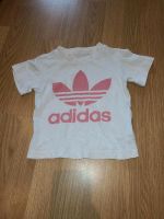 Adidas T-Shirt 92 weiß pink Brandenburg - Eberswalde Vorschau