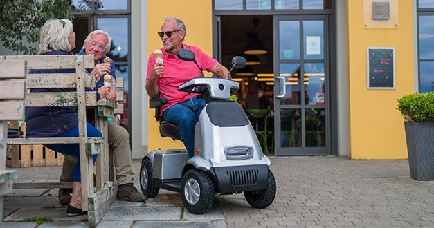 Elektromobil Afikim Afiscooter C4 15 km/h Scooter NEUFAHRZEUG in Magdeburg