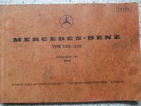 Ersatzteilkatalog Ersatzteilliste Mercedes W114 /8, 230/250 6 Zyl Nordrhein-Westfalen - Alsdorf Vorschau