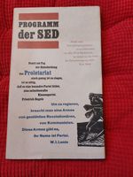 Programm der SED Sachsen - Görlitz Vorschau