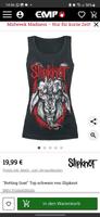 Slipknot shirt/top/tanktop Größe L OVP Hessen - Nidda Vorschau