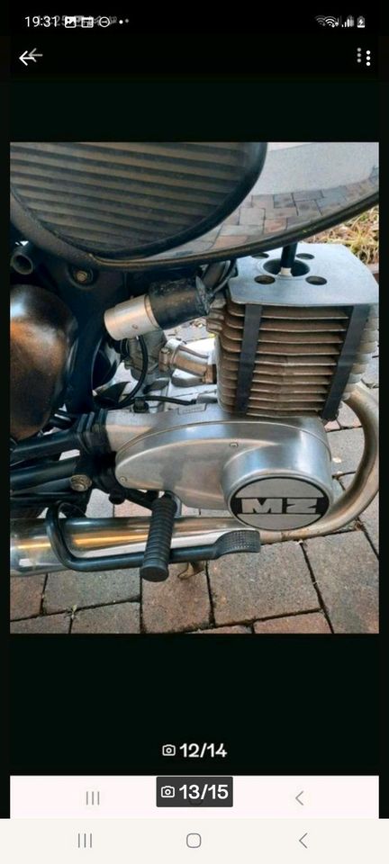 MZ 250/1 Motorrad in Freigericht