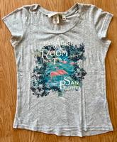 H&M Shirt T-Shirt Top Print Paradise Flamingo boho Hippie XS grau München - Pasing-Obermenzing Vorschau