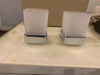 2 Glashalter für das Badezimmer Zahnputzglas Nordrhein-Westfalen - Recke Vorschau