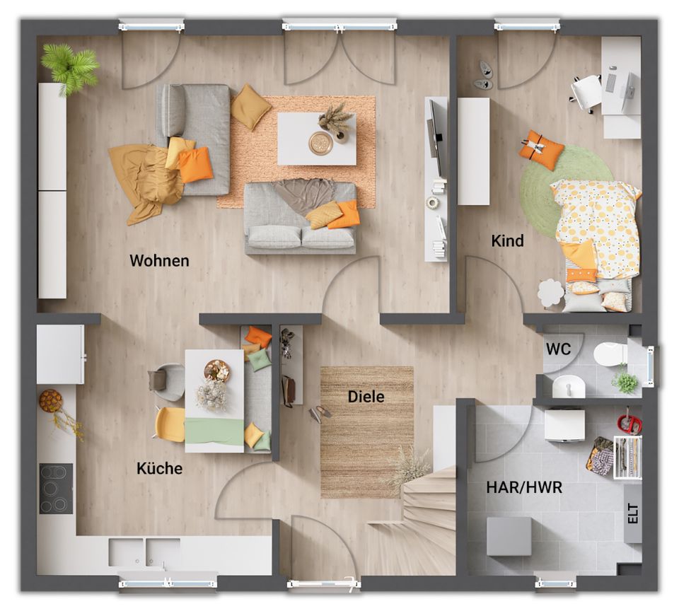 INKLUSIVE Grundstück: Das variable Haus mit Wohlfühlgarantie in Baunatal - Einfach genießen... in Baunatal