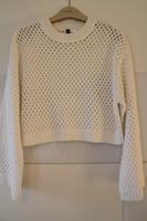 Strickpullover mit Lochmuster in Gr. S von H&M Brandenburg - Teltow Vorschau