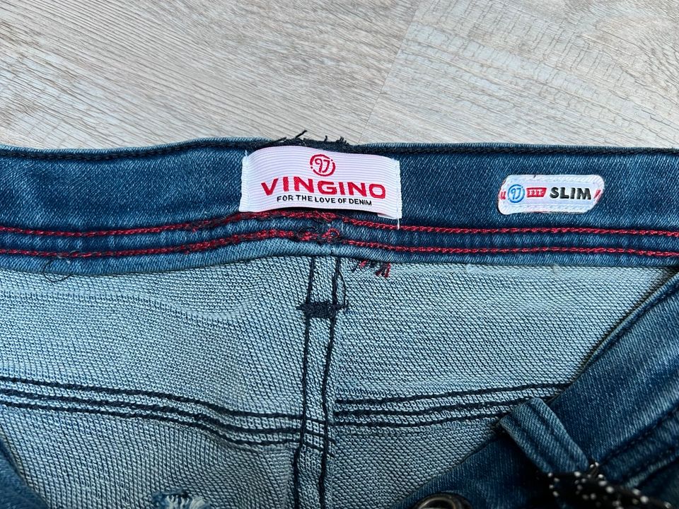 Vingino Davino Jeans Jogger neu Gr. 13 158 slim in Leipzig