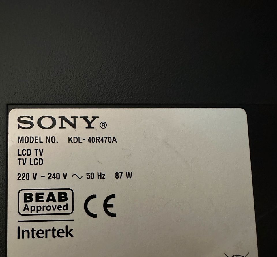 Sony Standfuß für 40 Zoll in Schifferstadt