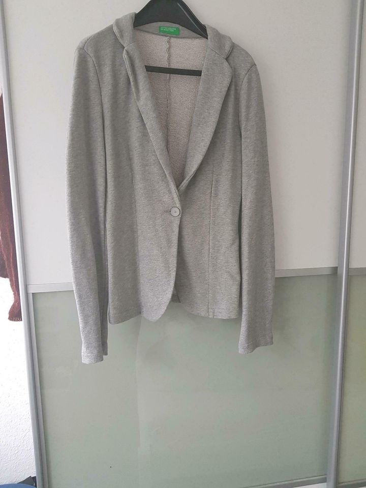 NEU Benetton Blazer aus Sweatshirtstoff Gr. M  (S) in Centrum