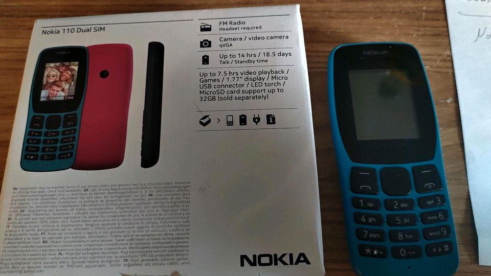 Nokia 110 mit Dual Sim in Grünhain-Beierfeld 