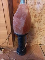 Salzkristall Salzstein Lampe beleuchtet Brandenburg - Erkner Vorschau