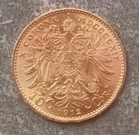 10 Gold Corona Kronen 1912 Hessen - Liederbach Vorschau