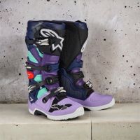 Alpinestars Tech 7 Double Purple Blue Black Imperial Stiefel Sachsen - Großolbersdorf Vorschau