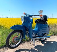 Simson Schwalbe KR51/1 Neuaufbau Vape Zündung Atlantikblau 1976 Leipzig - Marienbrunn Vorschau