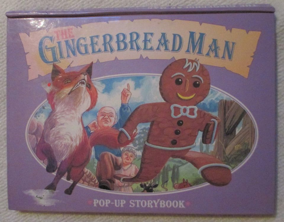 The Gingerbread man; Pop-up Buch; in Olching