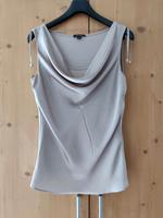 Crepshirt mit Wasserfall-Ausschnitt, Größe 38 Bayern - Kinding Vorschau