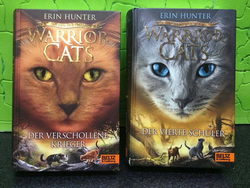 Warrior Cats Zeichen der Sterne Band 1und 5 Erin Hunter gebraucht in Gerabronn