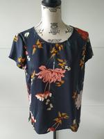 Only Bluse Shirt kurzarm blau bunt Floral Blumen Leicht 36 Bayern - Hallstadt Vorschau