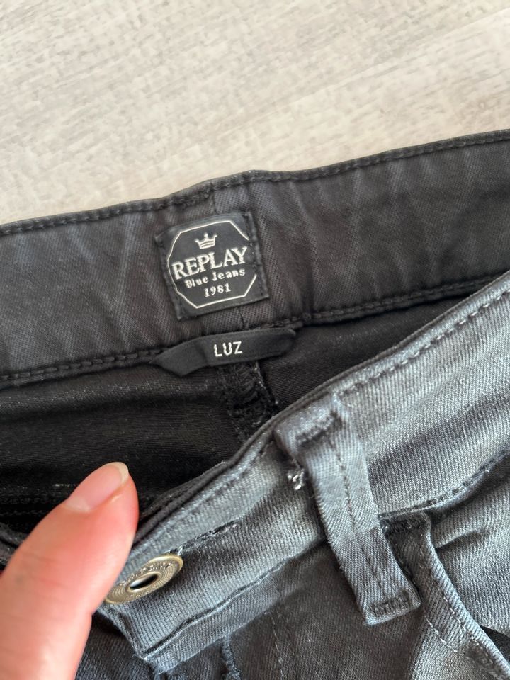 REPLAY ☀️ Jeans Model Luz schwarz ☀️ Gr. W27 L30 wie neu in Hannover