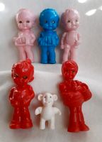 6 Vintage DDR Puppen 50/60er Jahre alt Vollplastik Celluloid? Hessen - Oberzent Vorschau