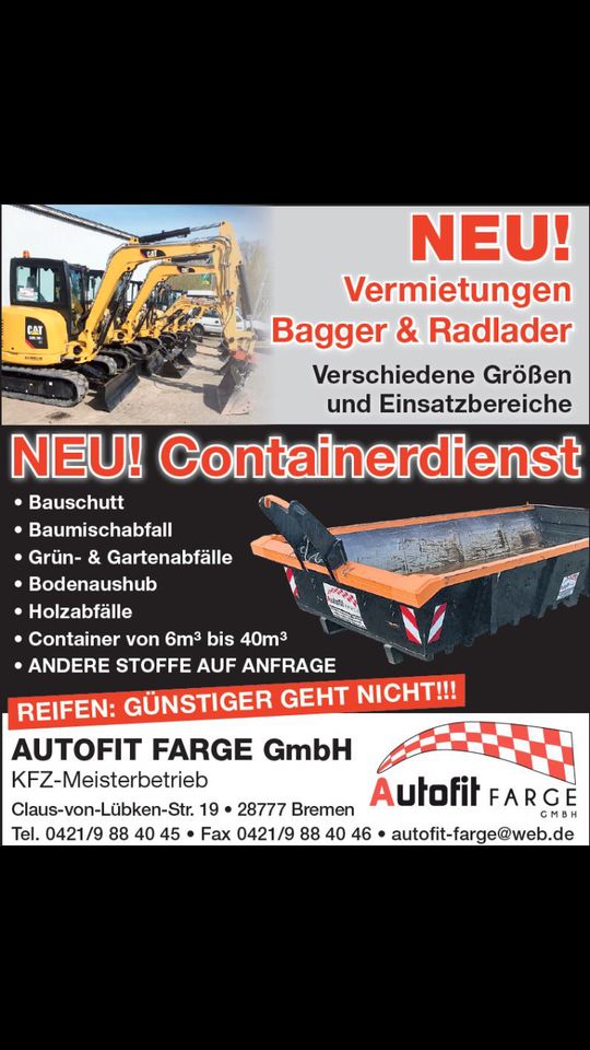 Fahrer m/w/d mit ADR Schein national Fernverkehr Überseecontainer in Bremen