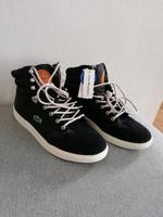 Lacoste Sneaker schwarz Gr 42,5 Herren Schuhe Neu Leder Stoff Ilmenau - Stützerbach Vorschau