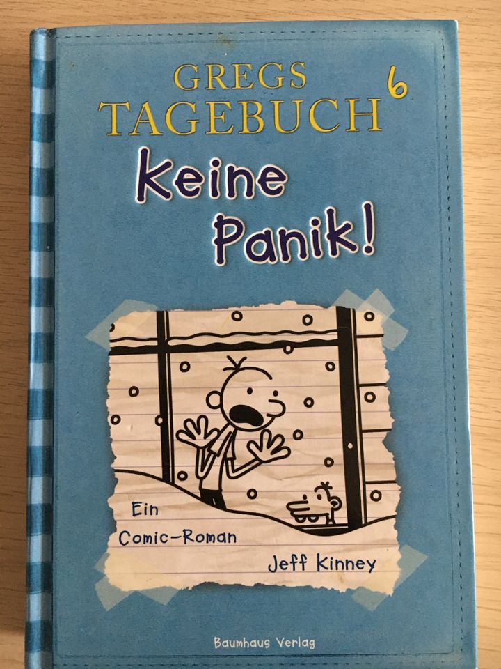 Kinderbuch Gregs Tagebuch 6 Keine Panik! v. Jeff Kinney Hardcover in Frankfurt am Main