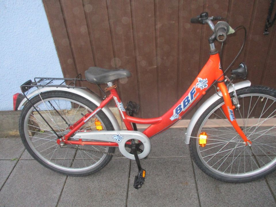 Kinderfahrrad BBF Alu Joungster 24 Zoll Versand in Buxheim