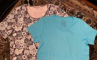 Basic Shirt Kurzarm BIAGGINI  Blumen Print oliv türkis  L XL NEU Bayern - Amberg Vorschau