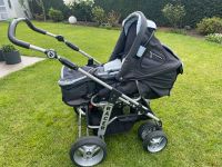 Kinderwagen Hartan Racer S mit Softtragetasche und Winterfußsack Nordrhein-Westfalen - Bocholt Vorschau