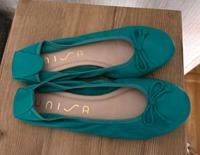 Neue Unisa Ballerina Gr 39 Türkis Echtes Leder Aqua NP 189€ Nordrhein-Westfalen - Werl Vorschau