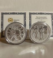 1 oz 999.9 Silber COLUMBIA & GERMANIA - 2019 Baden-Württemberg - Kernen im Remstal Vorschau