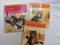 Unser Kätzchen, Katzen-Spiele, Katzennamen, GU Ratgeber, 3er Set Bayern - Stammham b. Ingolstadt Vorschau