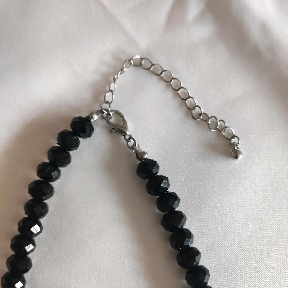 Perlenkette mit Armkettchen Farbe schwarz Modeschmuck in Pfarrkirchen