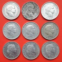 Alte Münzen aus Schweiz 9 Stück ab 1961 Keine Doppelte! ★★★ Berlin - Hellersdorf Vorschau