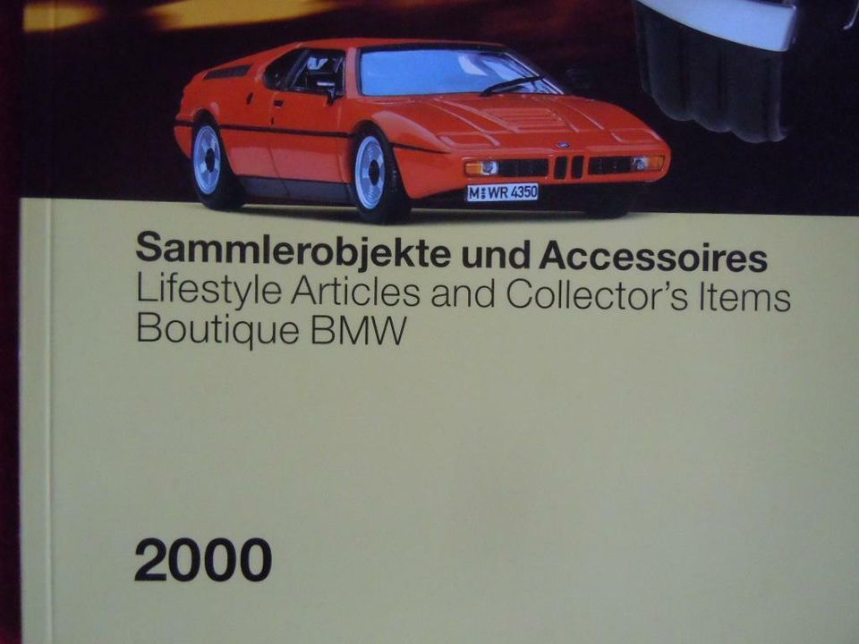 BMW Sammlerobjekte und Accessoires von 2000  Katalog im Format DI in Aachen