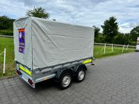 Planenanhänger 750kg mit Hochplane 1,6m ❎ B ❎ Anhänger Mieten Leihen Vermietung Transport Umzug PKW Anhänger Anhängervermietung Hannover - Südstadt-Bult Vorschau