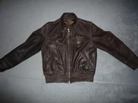 orig. Harley Davidson V Twin Power echt Leder Jacke Gr.M braun Mitte - Wedding Vorschau