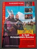 Die Nibelungen Kriemhilds Rache Filmplakat Poster [1967] Rar!! Baden-Württemberg - Lauda-Königshofen Vorschau
