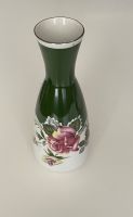 Vase   mit Rosenmuster   grün   aus Porzellan Sachsen-Anhalt - Zeitz Vorschau