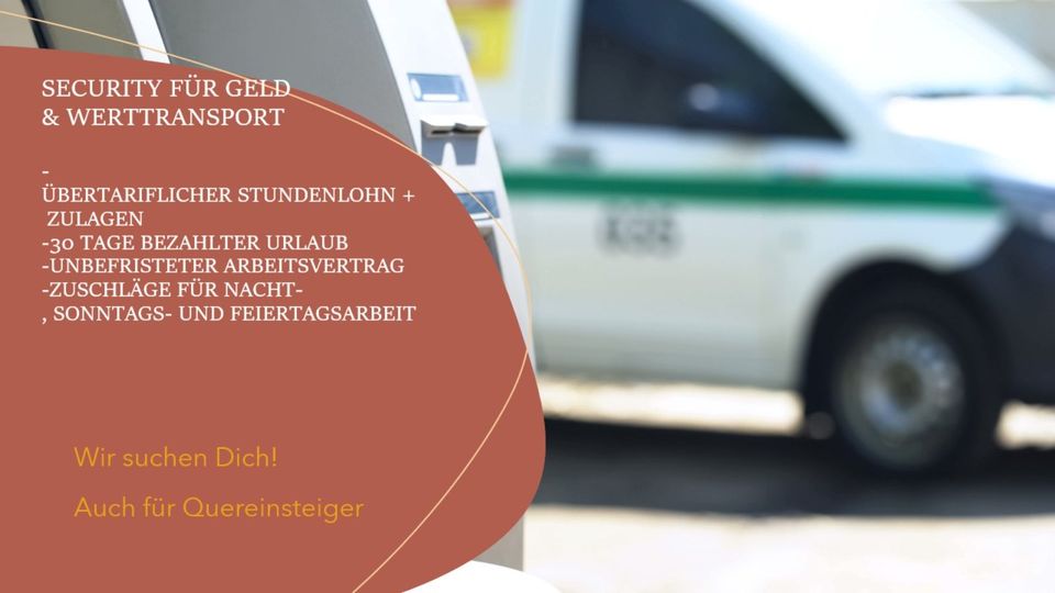Geldtransport (m/w/d) | Quereinsteiger 4.500€ Security in Bremen