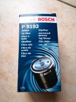 Bosch P 9192 Ölfilter Oil Audi VW 2,0 TDI 3165143356555 A4 Golf 6 Nordrhein-Westfalen - Euskirchen Vorschau