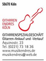 MUSIK - ENDRES - KÖLN - ANKAUF+VERKAUF: ÖFFNUNGSZEITEN :--* Innenstadt - Köln Altstadt Vorschau