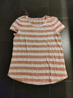 Damen T-Shirt Bluse Esprit rot Koralle weiß Streifen gestreift M Nordrhein-Westfalen - Würselen Vorschau