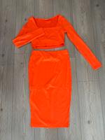 2teiler Rock mit Shirt Gr M Orange Hessen - Offenbach Vorschau