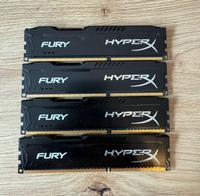 Kingston HyperX Fury 16 GB Kit (4x4 GB), DDR3-1866 RAM Nordrhein-Westfalen - Frechen Vorschau