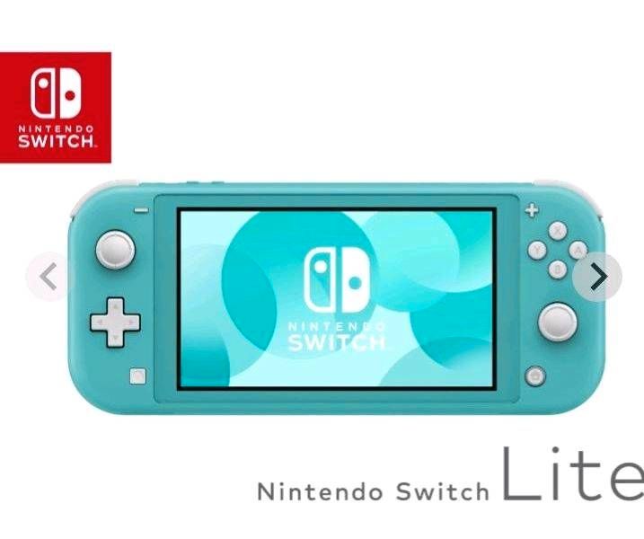 Nintendo Switch Lite türkis inklusive Spiel - Neu in Röbel