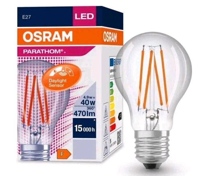 Osram® LED Leuchtmittel Neu E27 4W IP65 Sensor n.weiß NP 13,95€ in Leipzig