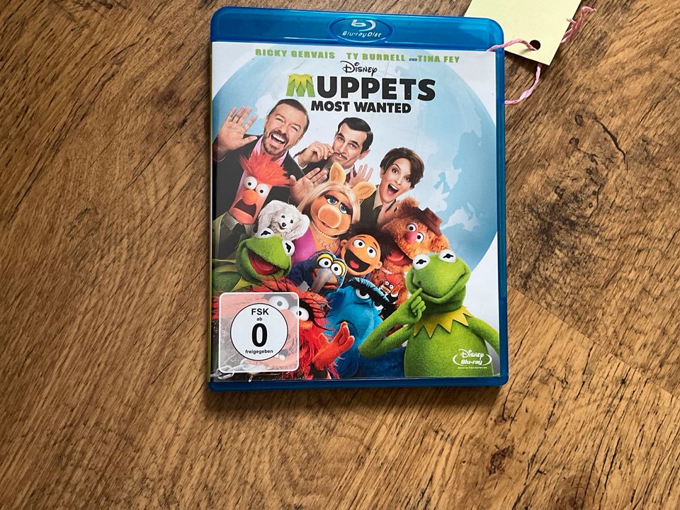 Bluray Disk DVD MUPPETS MOST WANTED DISNEY in Wipperfürth